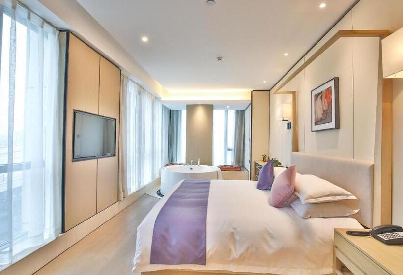 带大床的标准间, Ssaw Boutique Hotel Wenzhou Jiushan Lake