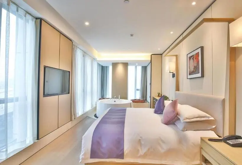 Standard-huone King-vuode, Ssaw Boutique Hotel Wenzhou Jiushan Lake