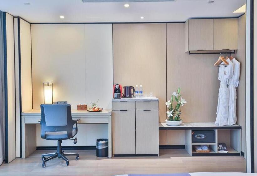 豪华房间, Ssaw Boutique Hotel Wenzhou Jiushan Lake