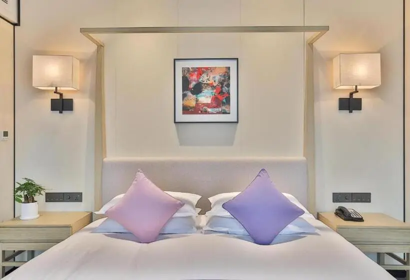 Deluxe-huone, Ssaw Boutique Hotel Wenzhou Jiushan Lake