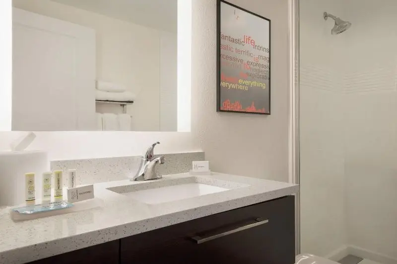 استودیوی استاندارد با تخت دو نفره بزرگ, Towneplace Suites By Marriott Dubuque Downtown