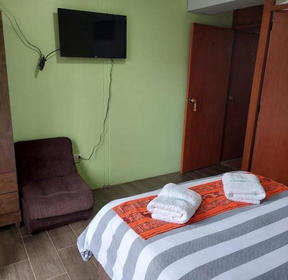 חדר דלוקס עם מרפסת, Benkawasi Experience Huaraz