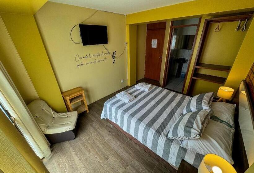 חדר דלוקס עם מרפסת, Benkawasi Experience Huaraz