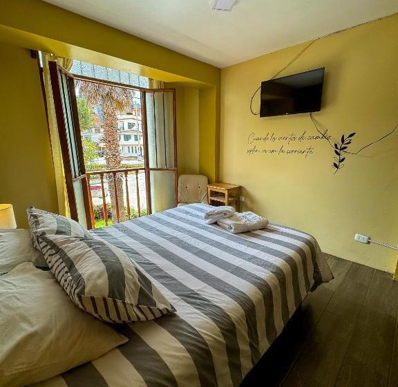 חדר דלוקס עם מרפסת, Benkawasi Experience Huaraz