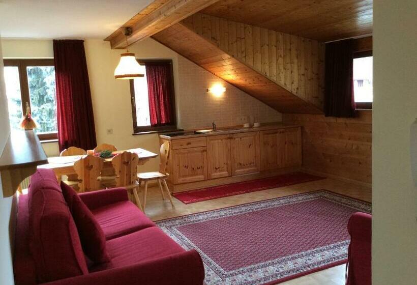 Huoneisto 1 Makuuhuone, Residenze Sonnenschein Casa Bianca