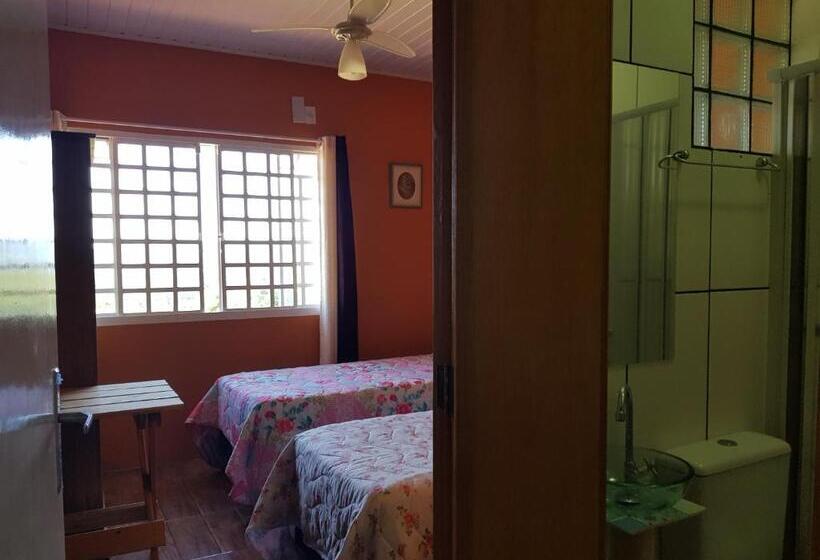 חדר דלוקס עם נוף להרים, Pousada Kolonisten Haus