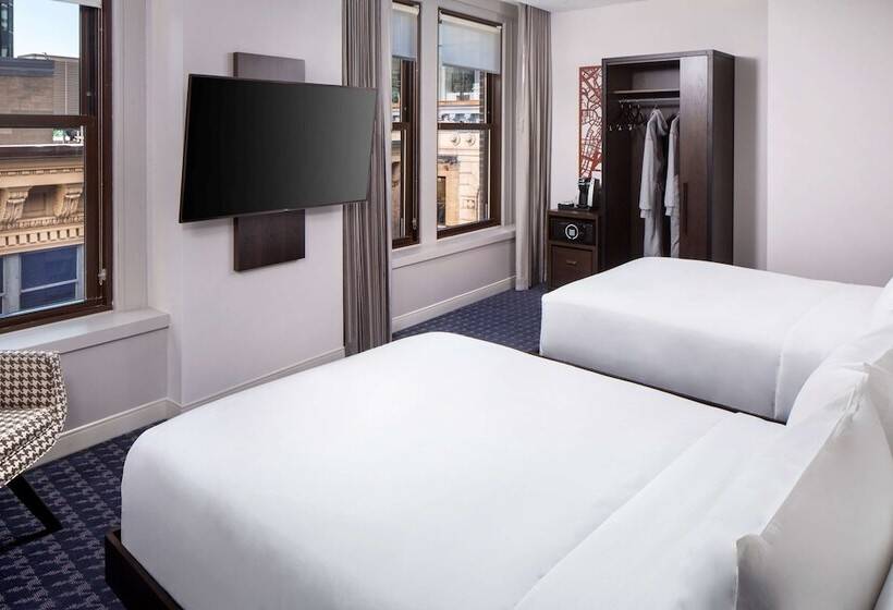 غرفه قياسيه سريرين مزدوجين, Hyatt Centric Faneuil Hall Boston