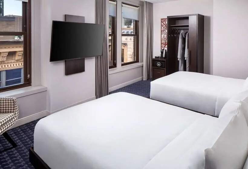 اتاق استاندارد با 2 تخت دوبل, Hyatt Centric Faneuil Hall Boston