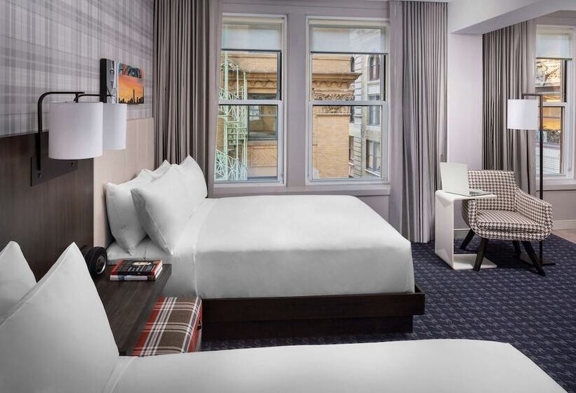 Номер Стандарт 2 Двуспальные Кровати, Hyatt Centric Faneuil Hall Boston