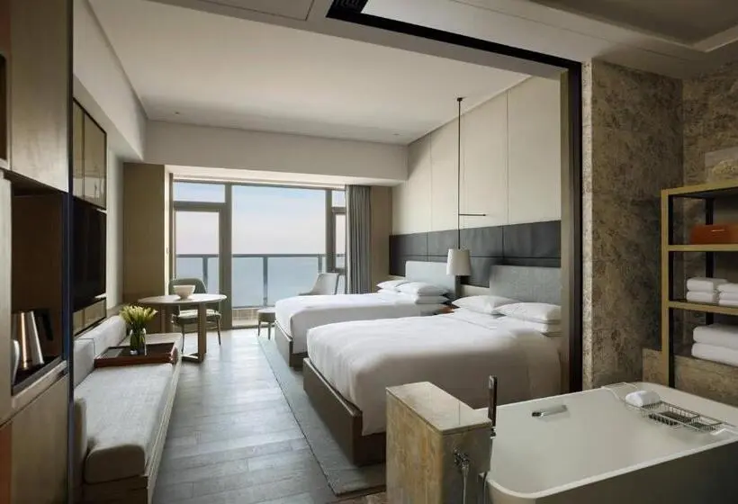 オーシャンビューデラックスルーム, Yantai Marriott