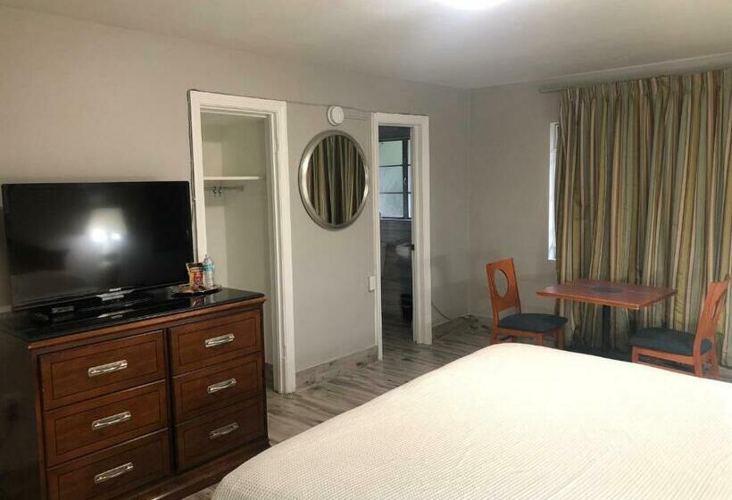 חדר סטנדרט עם מיטת קינג, Bay Breeze Inn Bradenton Downtown