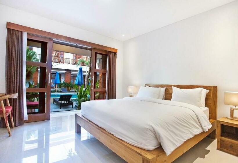 סטודיו סטנדרט נוף לים, Sahadewa Suites Residence