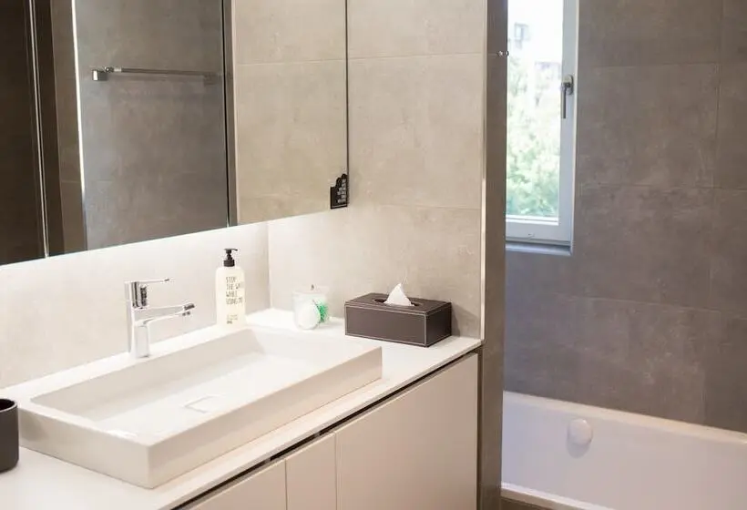 １ベッドルームのデラックスアパートメント, Gubelhof Suites