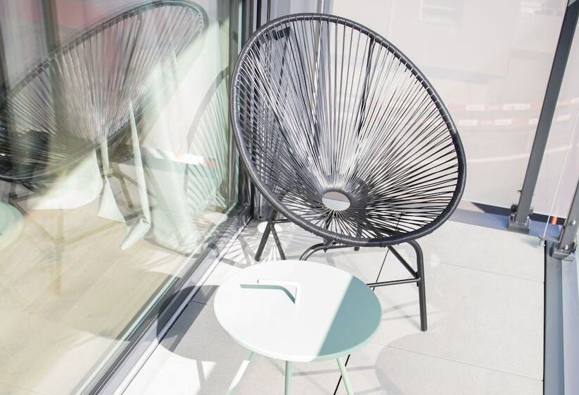 شقة ديلوكس غرفة واحدة, Gubelhof Suites