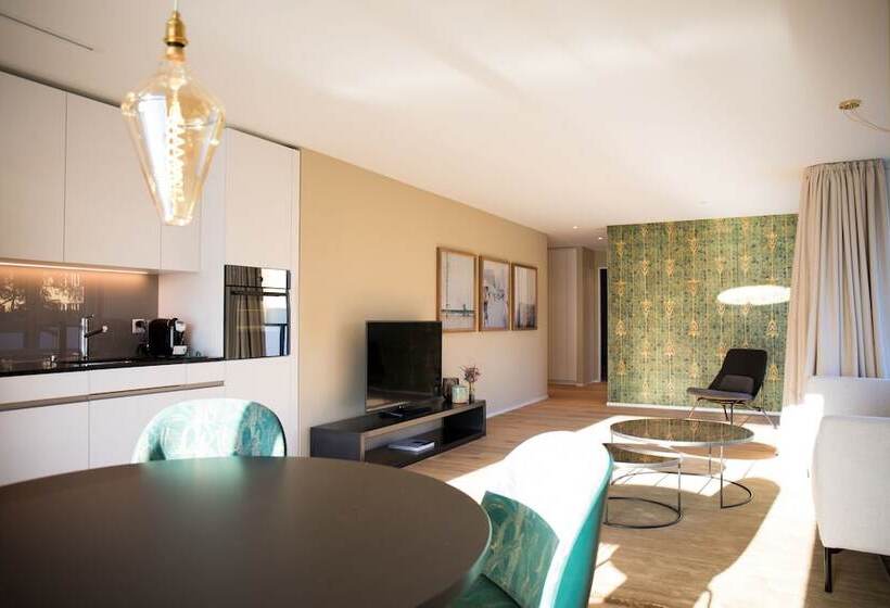 شقة ديلوكس غرفة واحدة, Gubelhof Suites