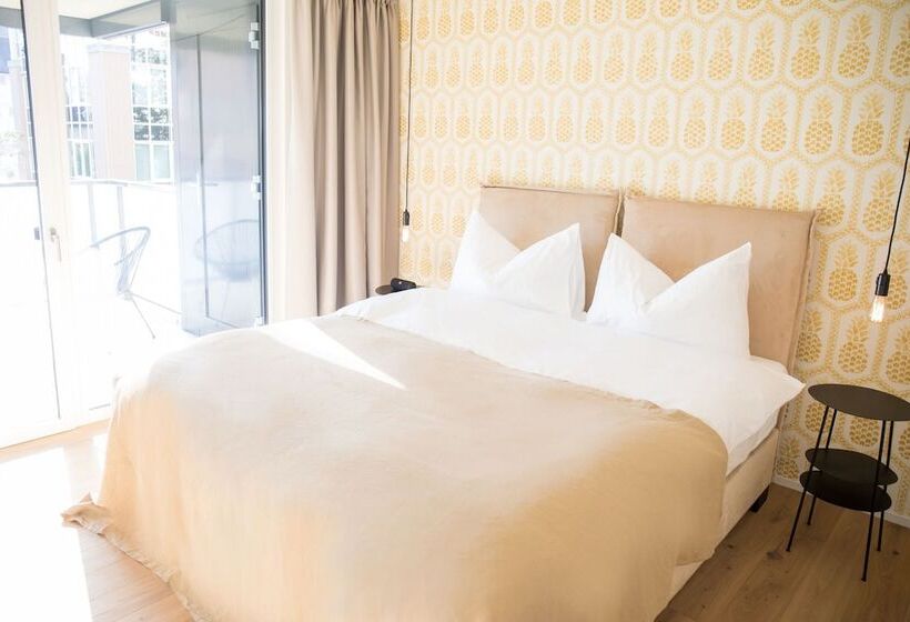 شقة غرفة نوم واحدة مزودة بشُرفة, Gubelhof Suites