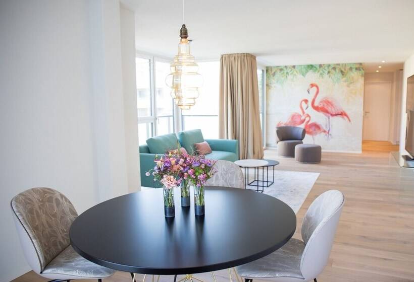 شقة ديلوكس غرفة واحدة, Gubelhof Suites