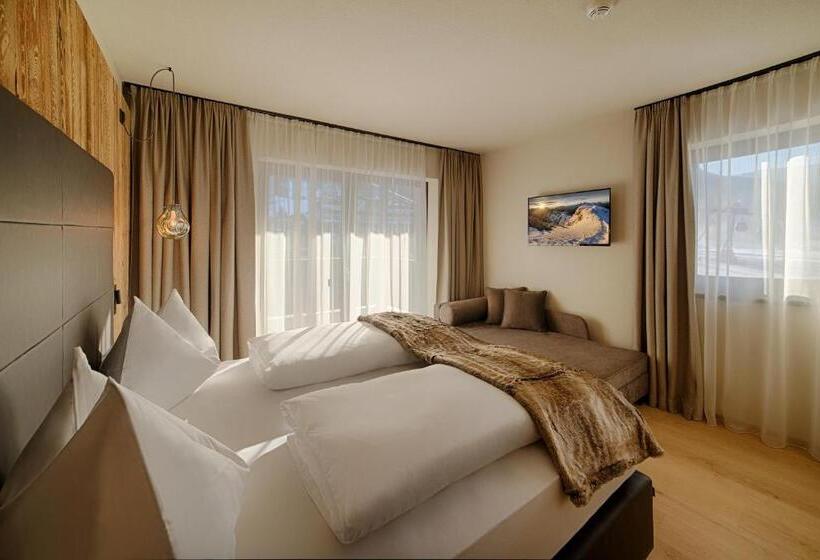 شقة ديلوكس غرفتين نوم, K1 Mountain Chalet   Luxury Apartements