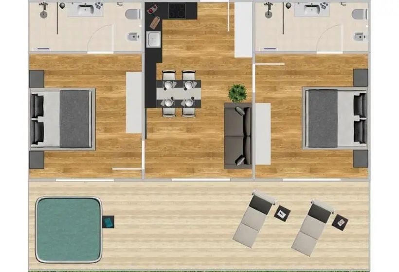 1ベッドルームのスーペリアアパートメント, K1 Mountain Chalet Luxury Apartements