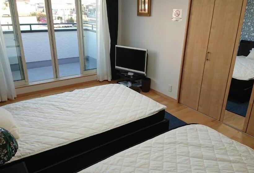 스탠다드 룸 더블 침대 2개, Guesthouse Gifu Suai