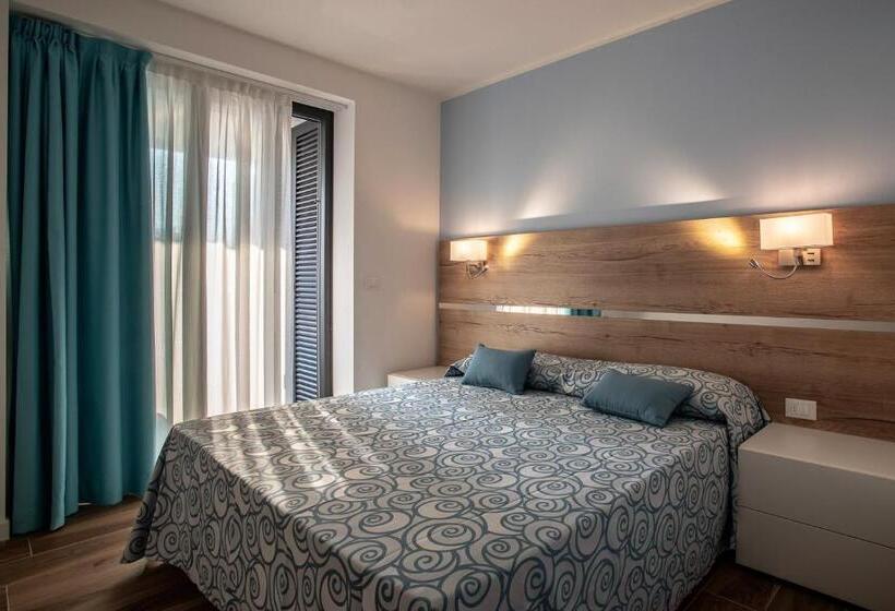 آپارتمان 1 خوابه با چشمانداز, Aparthotel Miramare