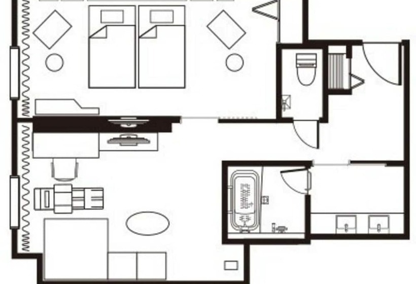Люкс, Daiwa Roynet Hotel Aomori