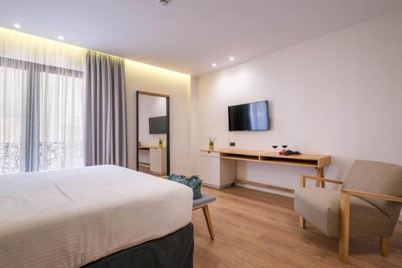 غرفة قياسية إطلالة جانبية علي البحر, Glow Boutique Hotel & Suites