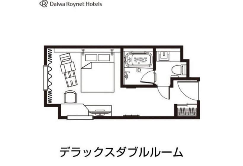 Номер Deluxe, Daiwa Roynet Hotel Aomori