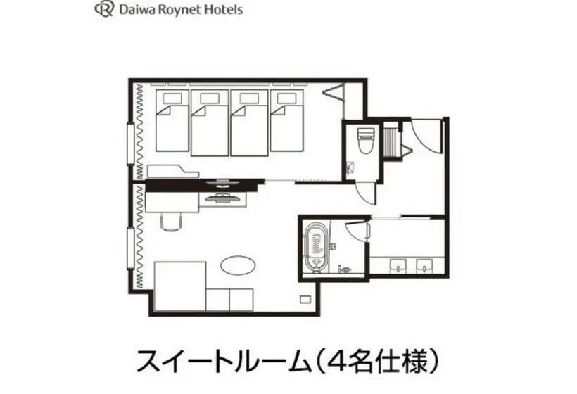 سوییت, Daiwa Roynet Hotel Aomori