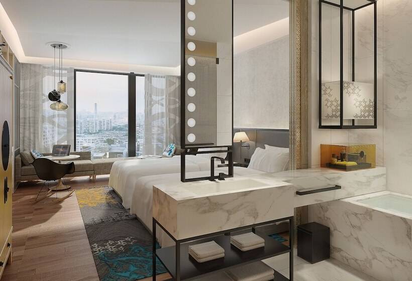 غرفه قياسيه سريرين مزدوجين, Renaissance Hangzhou Northeast