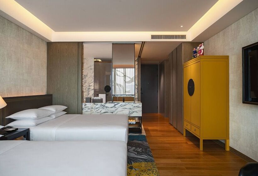 Номер Стандарт 2 Двуспальные Кровати, Renaissance Hangzhou Northeast