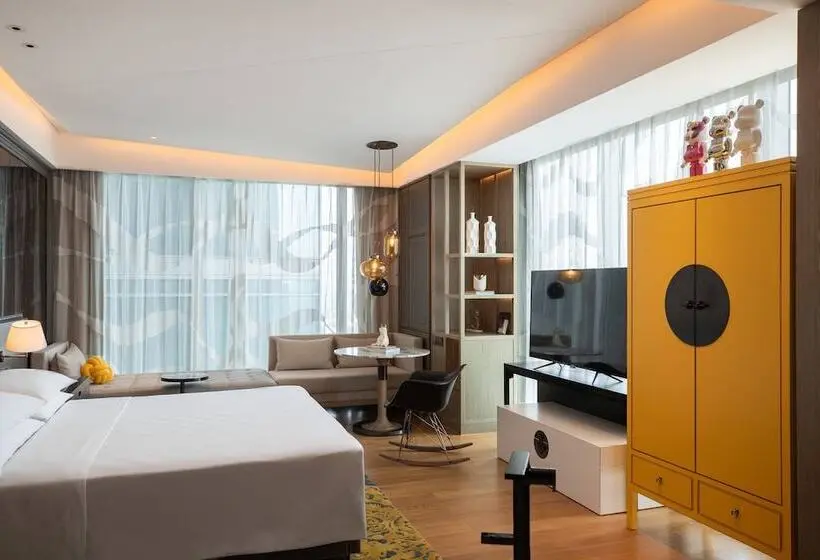 اتاق استاندارد با تخت دوبل, Renaissance Hangzhou Northeast