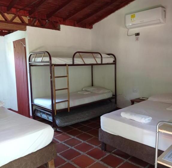 بنجلو عائلى, Las Cabanas De Pino Hostel