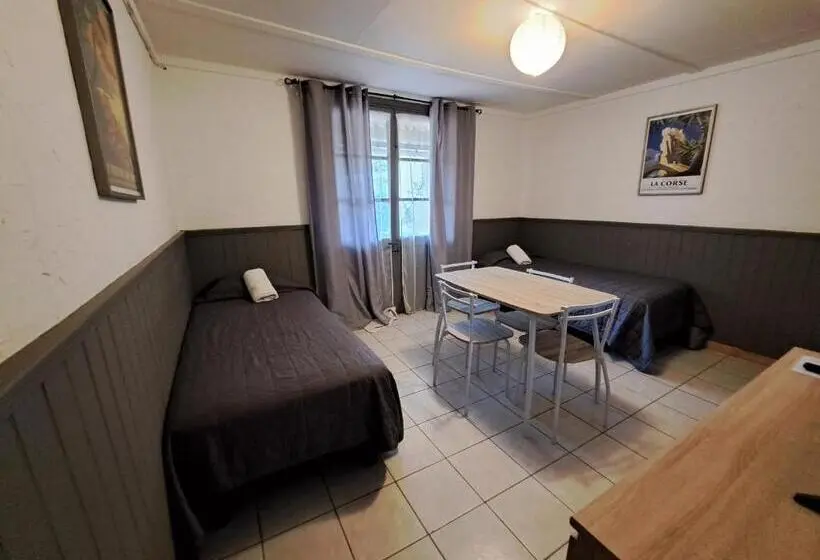 テラス付き1ベッドルームアパートメント, Bungalows Filippi