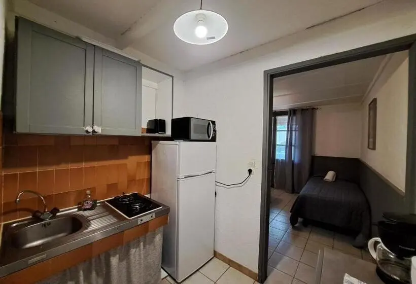 テラス付き1ベッドルームアパートメント, Bungalows Filippi