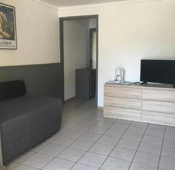 テラス付き1ベッドルームアパートメント, Bungalows Filippi