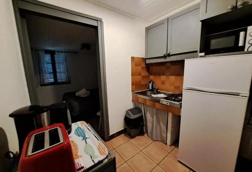 庭の見える1ベッドルームアパートメント, Bungalows Filippi