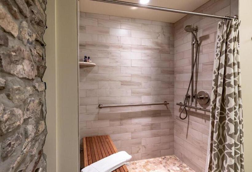 带大床的豪华间, Carriage House New Hope