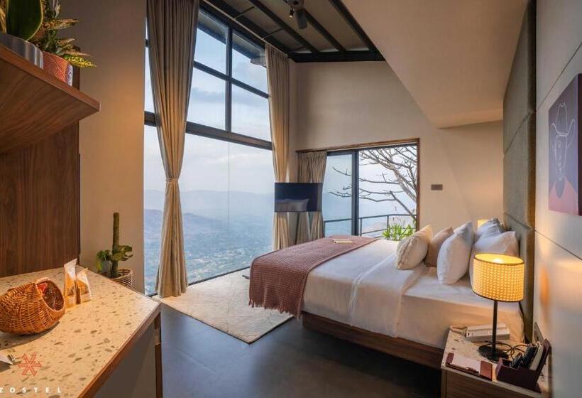 Номер Deluxe Внутренний, Zostel Plus Panchgani