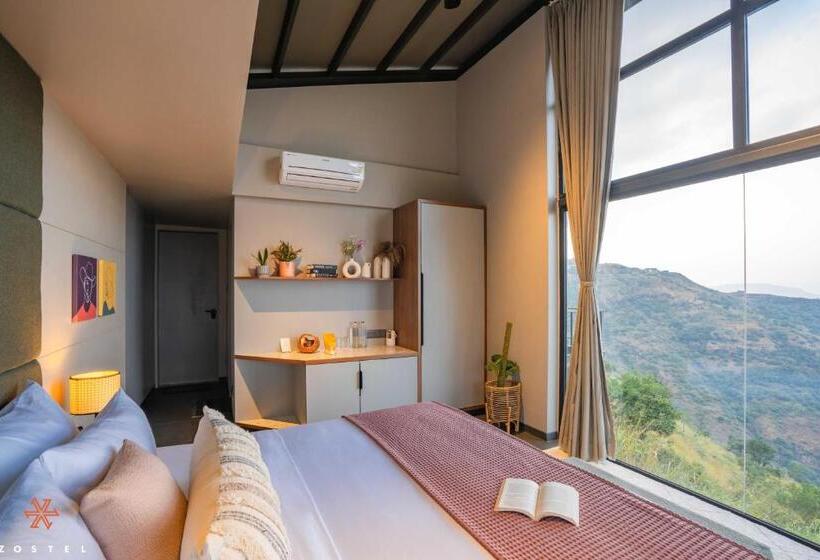 Номер Deluxe Внутренний, Zostel Plus Panchgani
