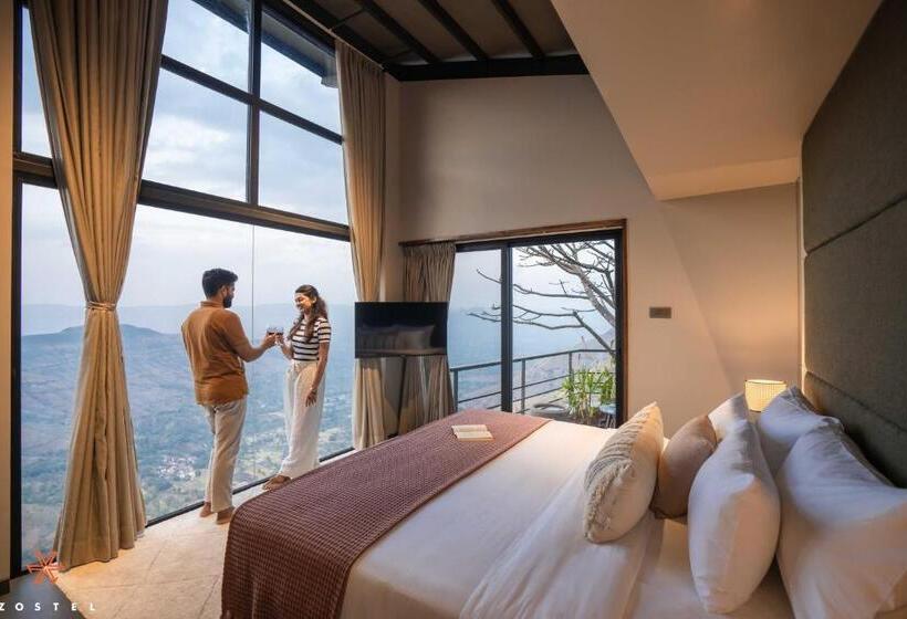 Номер Deluxe Внутренний, Zostel Plus Panchgani