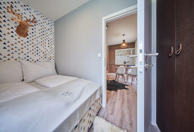 סוויטה עם ג'קוזי, Aparthotel Svatý Vavřinec