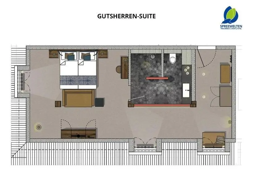 Standard-huone, Spreewelten