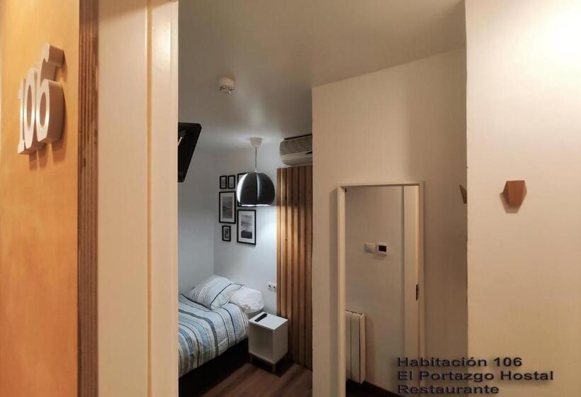 스탠다드 싱글 룸, El Portazgo Restaurante Hostal La Cisterniga