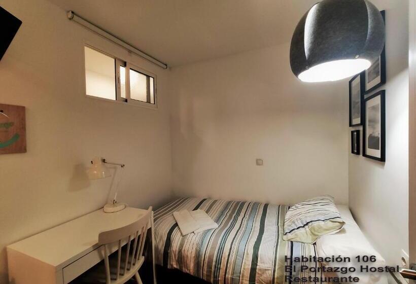 스탠다드 싱글 룸, El Portazgo Restaurante Hostal La Cisterniga