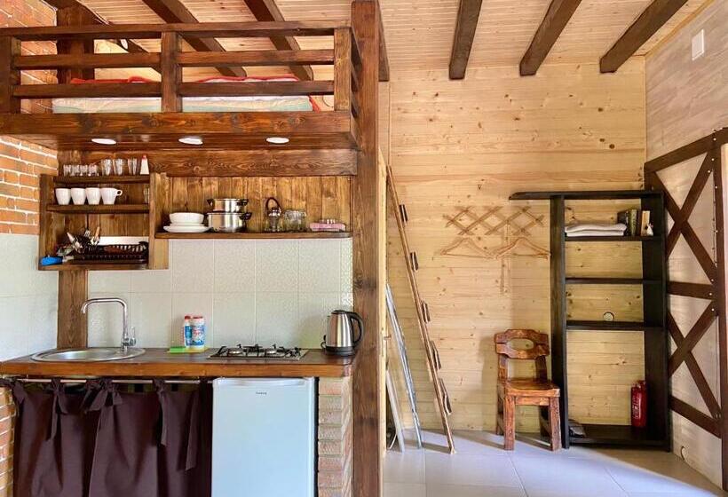 اتاق خانوادگی با چشمانداز کوه, Nad Prutom Apartment