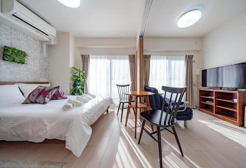 Апартаменты Deluxe 1 Спальня, Meet Me Umeda Nishi