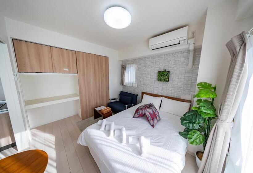Апартаменты Deluxe 1 Спальня, Meet Me Umeda Nishi