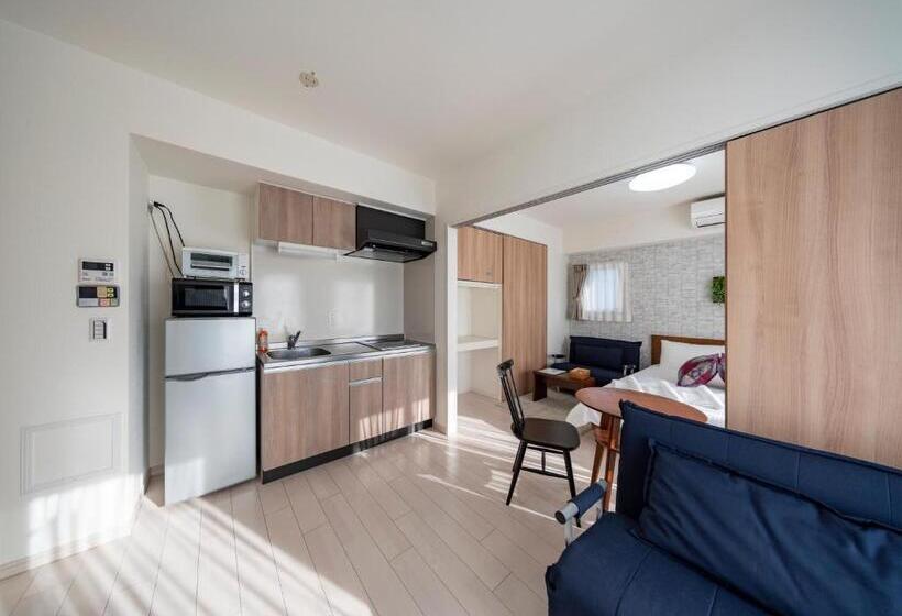 Апартаменты Deluxe 1 Спальня, Meet Me Umeda Nishi