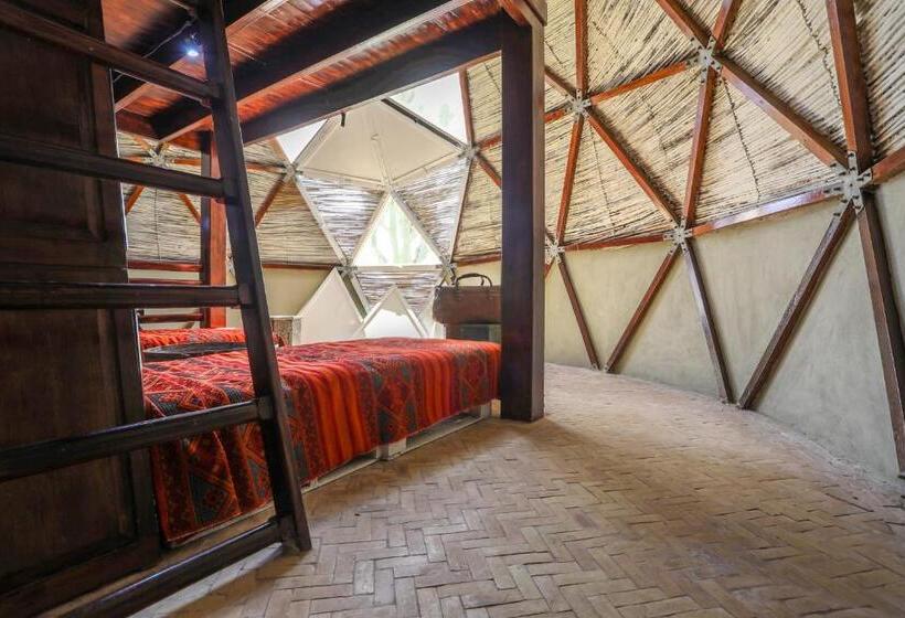 اتاق استاندارد چهار تخته با چشم‌انداز دریا, Dav Mahal Eco Lodge